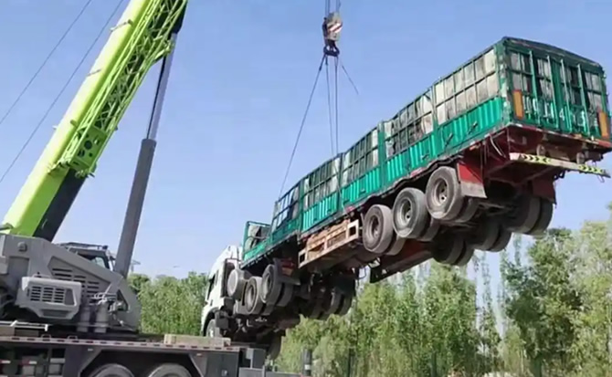 邹平道路脱困救援案例